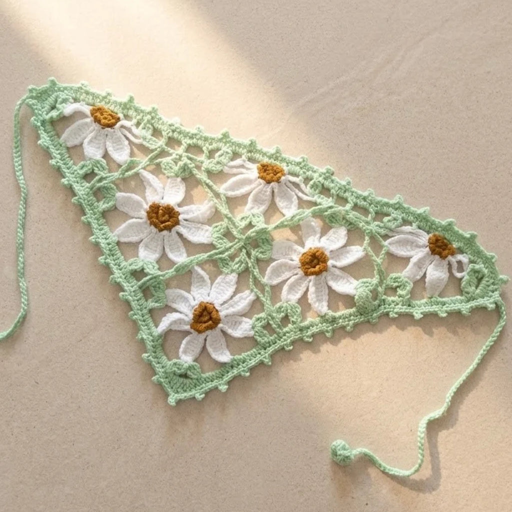 Wild Flower Sage Bandana