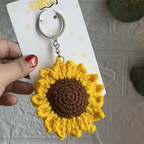 Sunflower Keychain