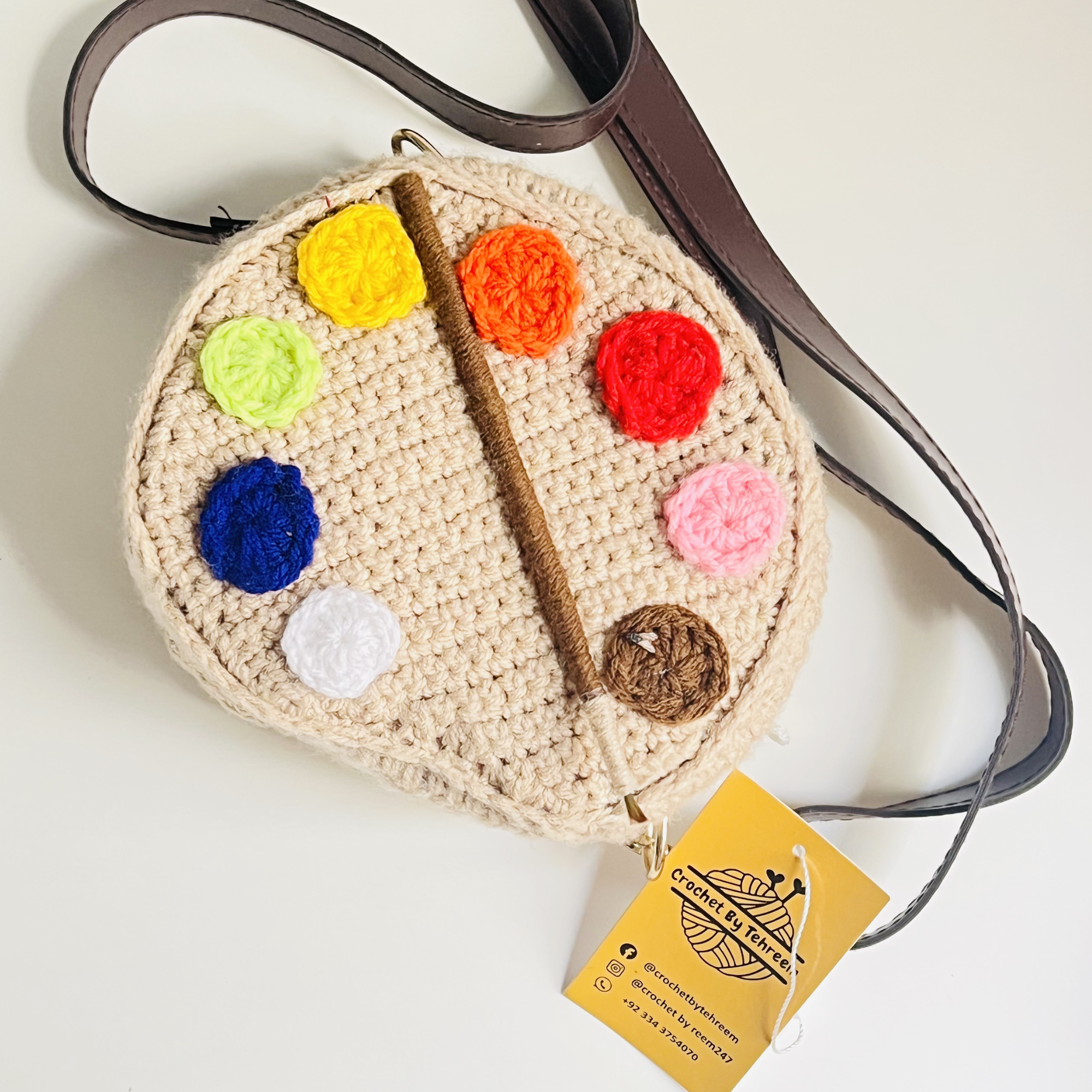 Artist's Palette Cross Body Purse