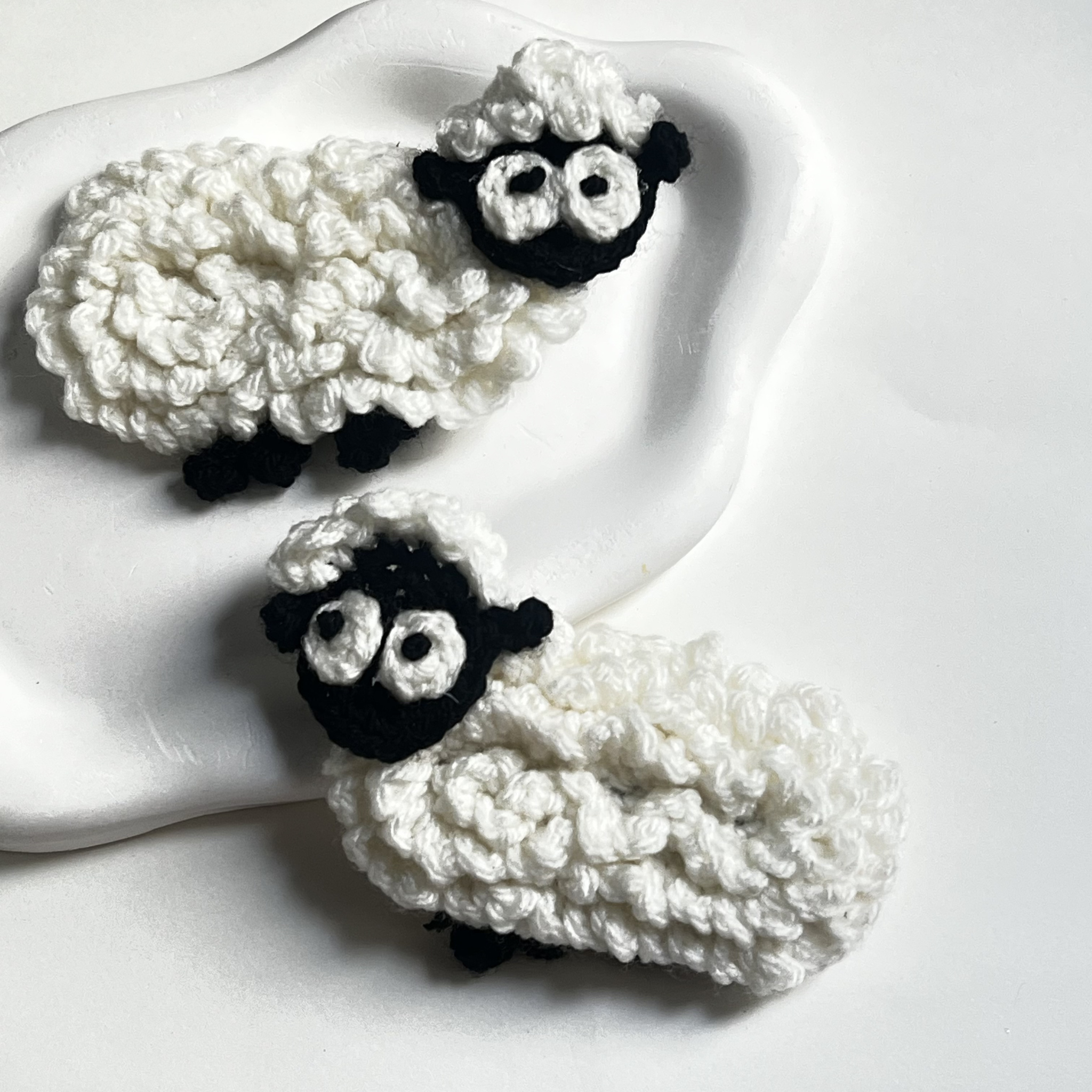 Ba-Ba Sheep Hair Clips