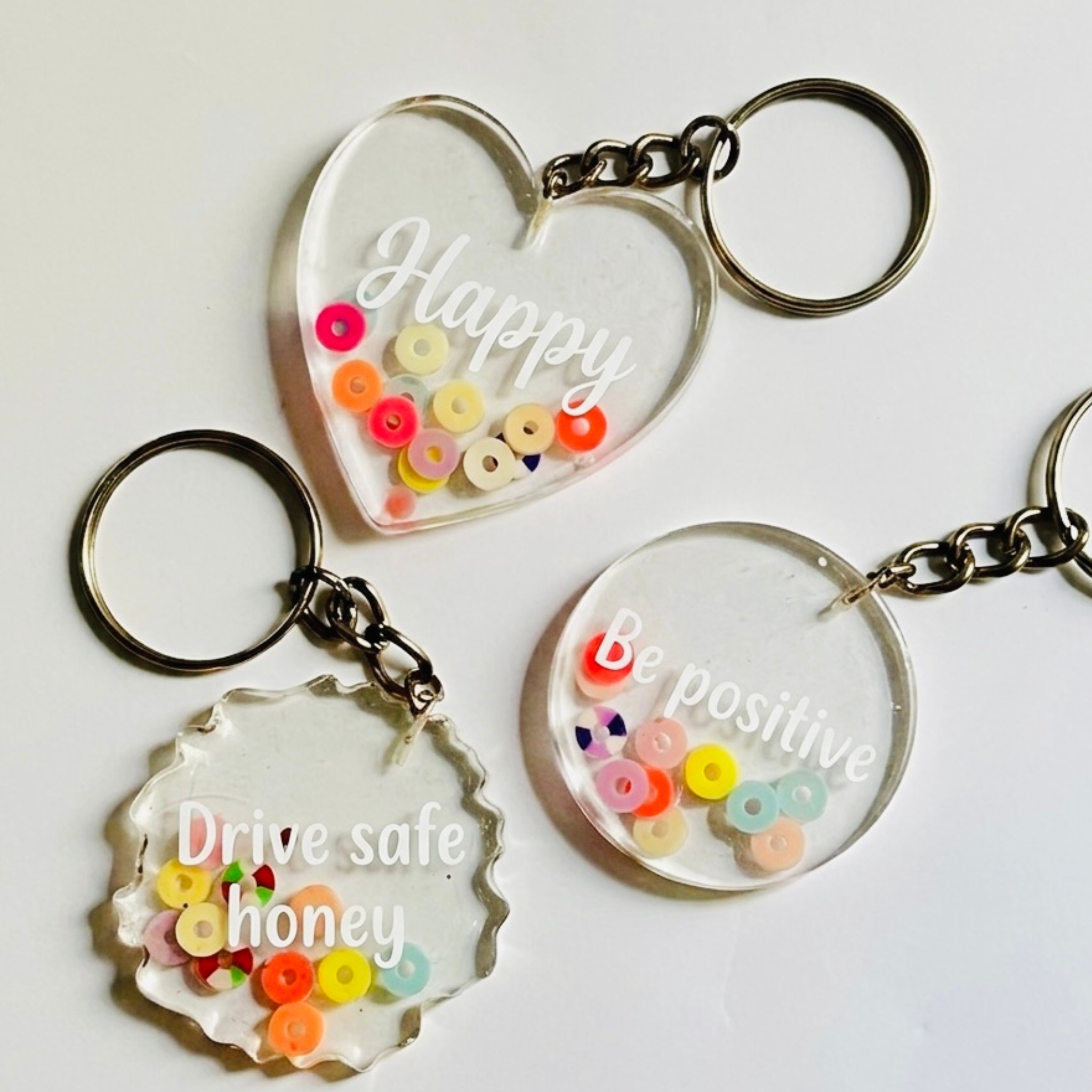 Confetti Pop Keychains