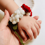 Little Jasmine Blossom Baby Gajra Pair