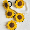 Sunflower Hair Tie