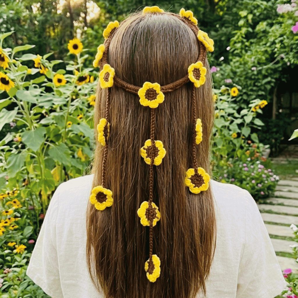Sun Flower Tiara