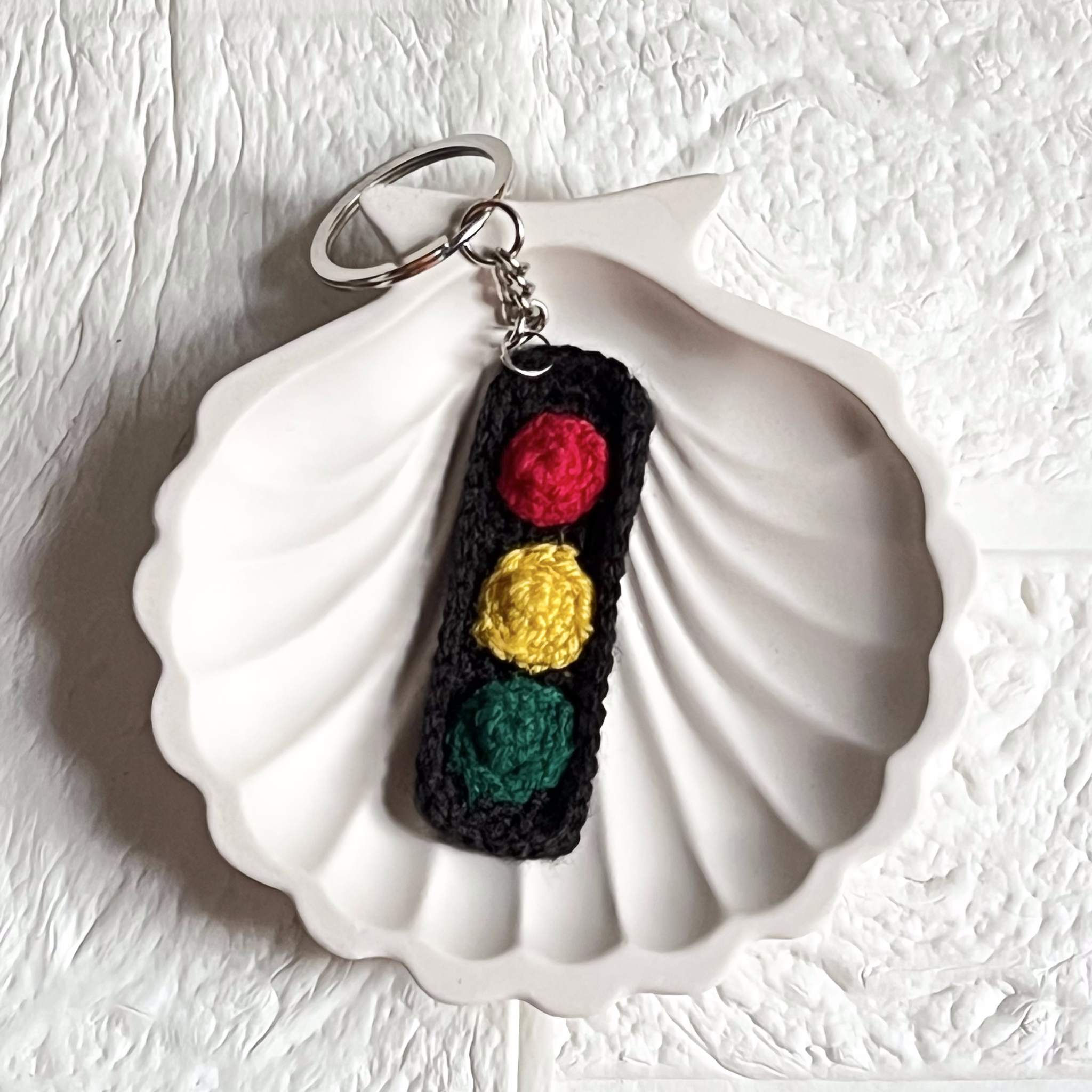 Traffic Light keychain