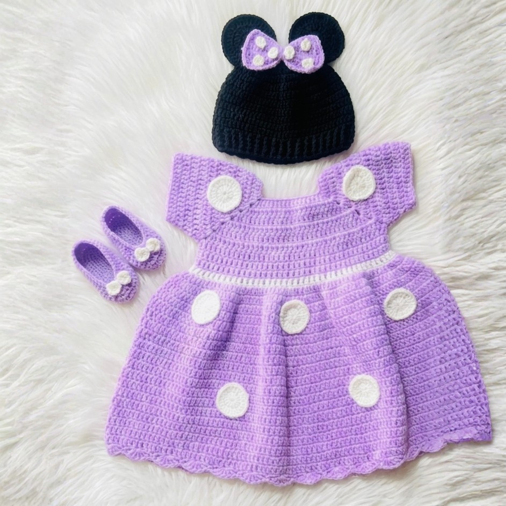 Lilac Minnie Frock (Complete Set)