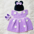 Lilac Minnie Frock (Complete Set)