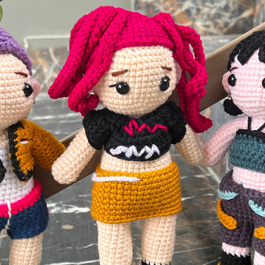 Kpop Demon Hunters Dolls (Set of 3)