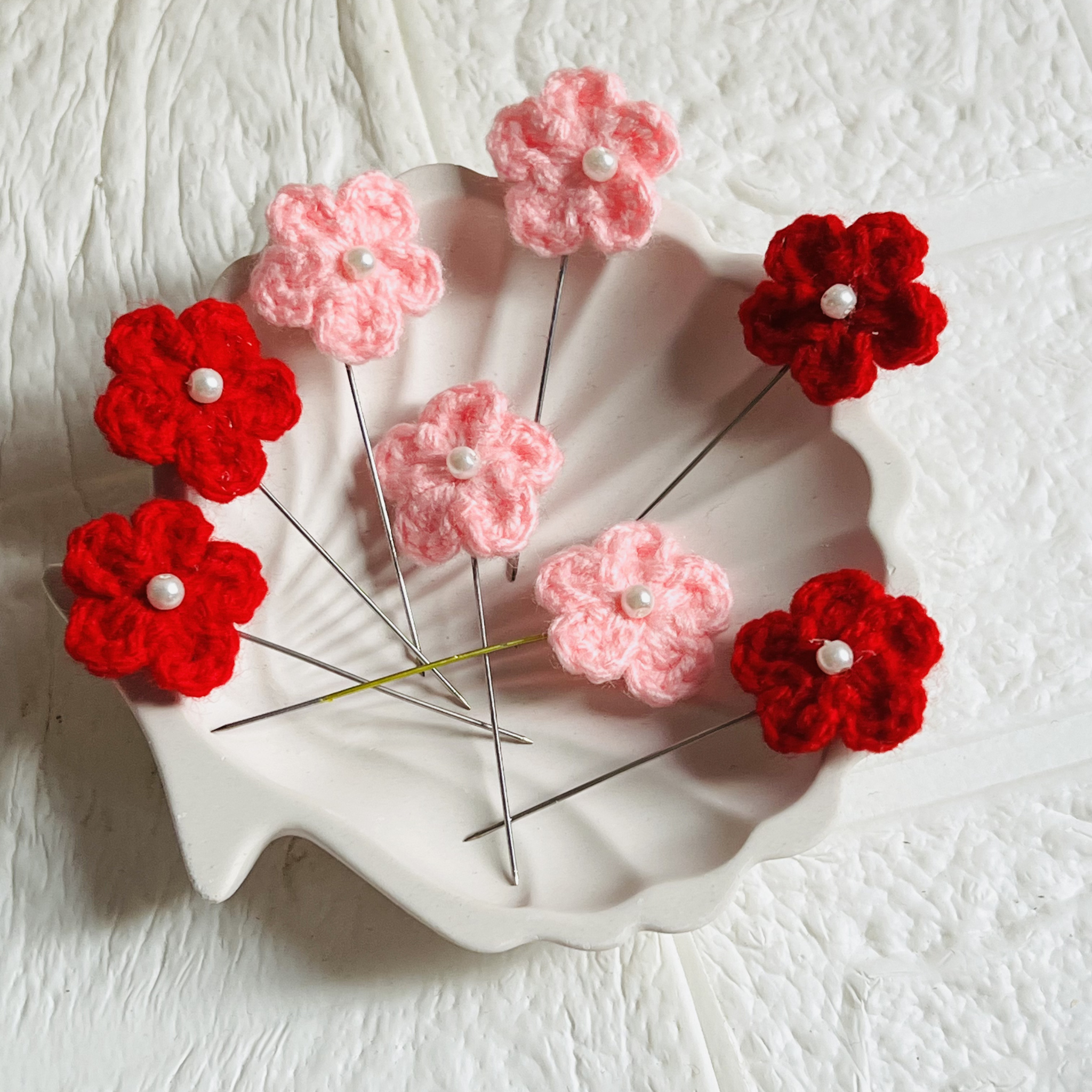 Floral Hijab Pins(Pack of 10)