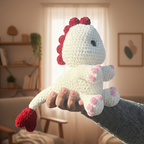 The Romantic Velvet Dino