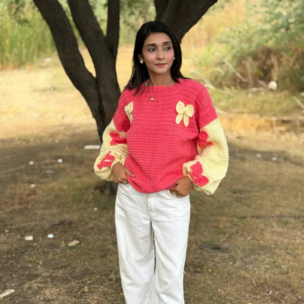 The Belle Knot Sweater