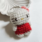 Blush Bow Kitty Charm