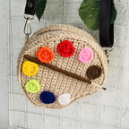 Artist's Palette Cross Body Purse