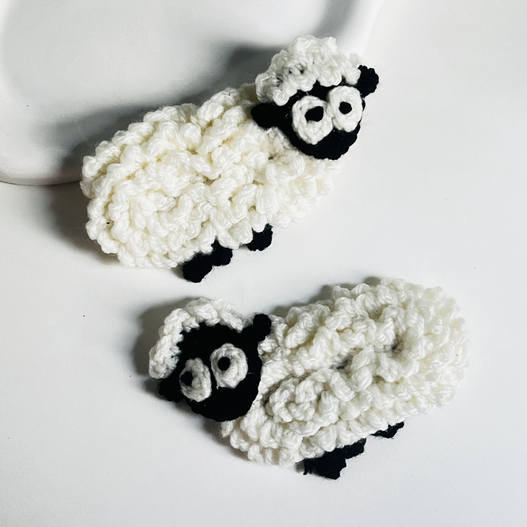 Ba-Ba Sheep Hair Clips