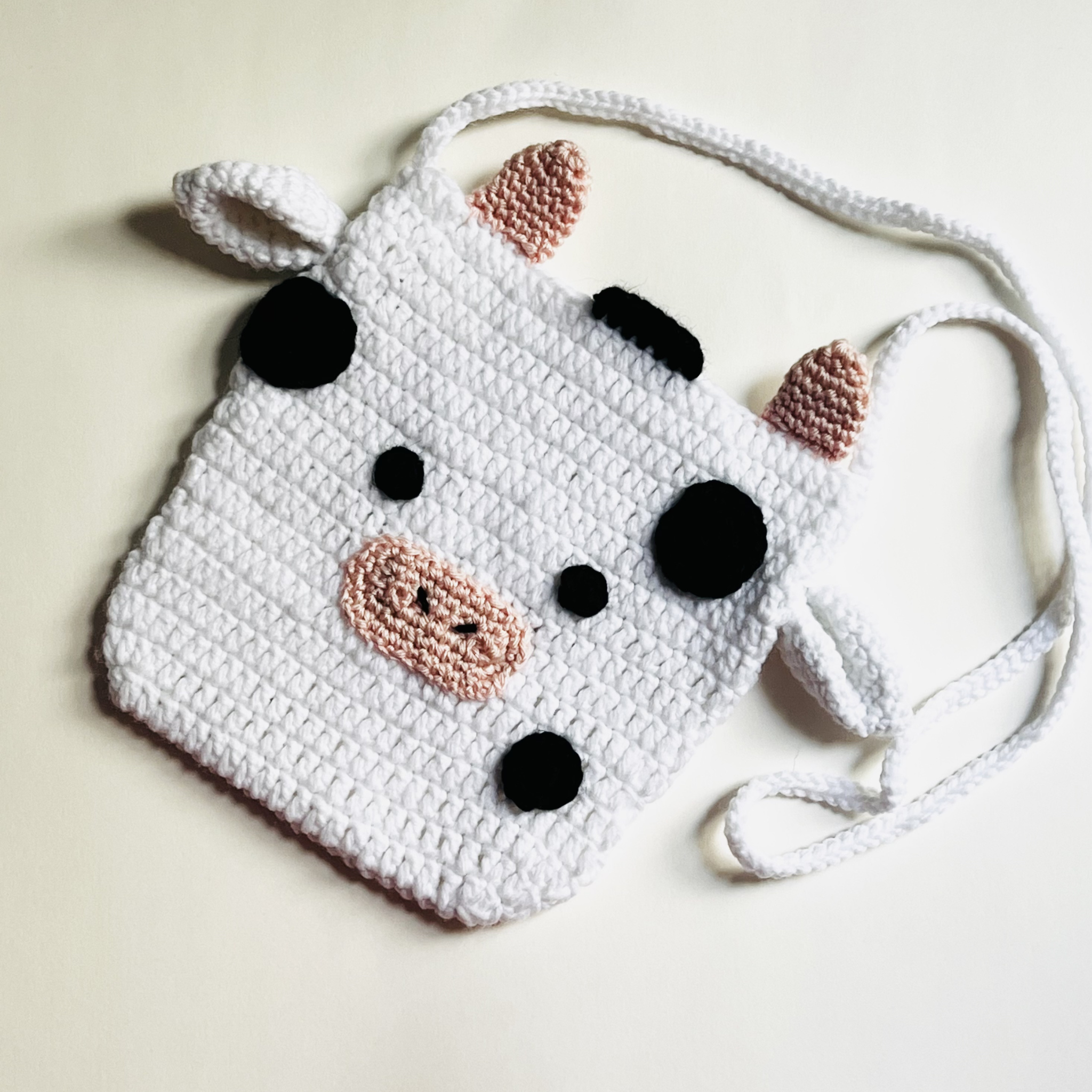 Cow Print Cross Body Purse