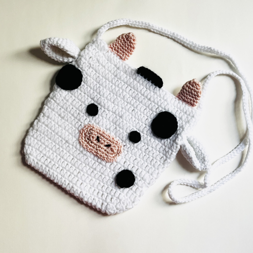 Cow Print Cross Body Purse