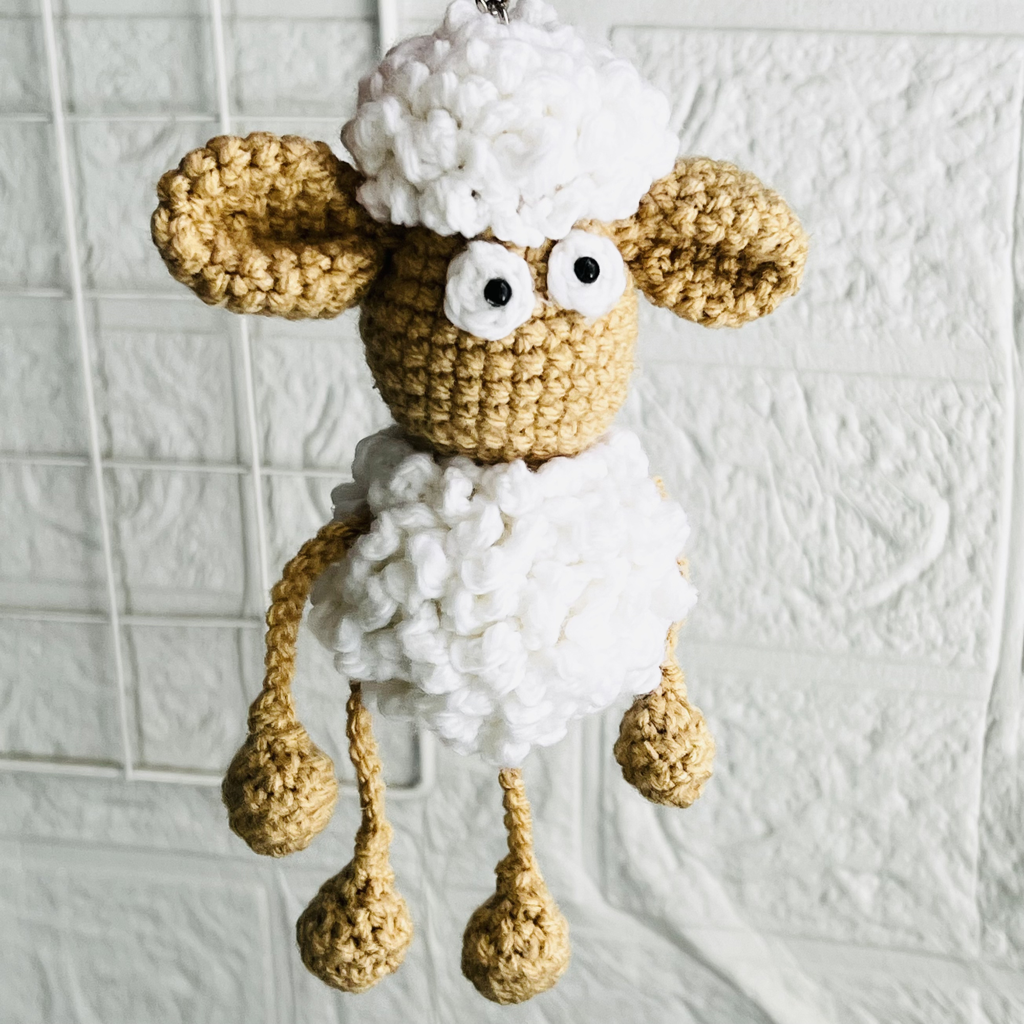 Sheep Keychain