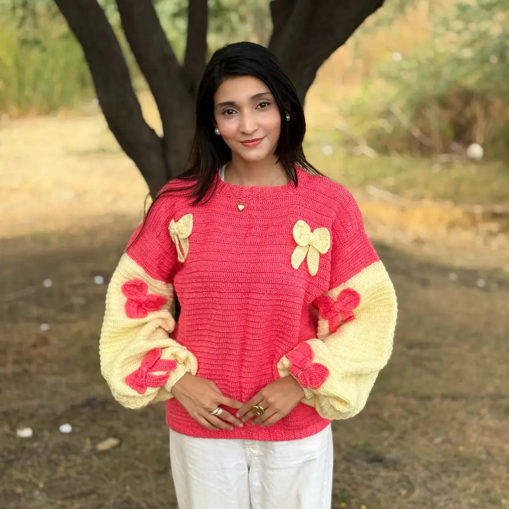 The Belle Knot Sweater