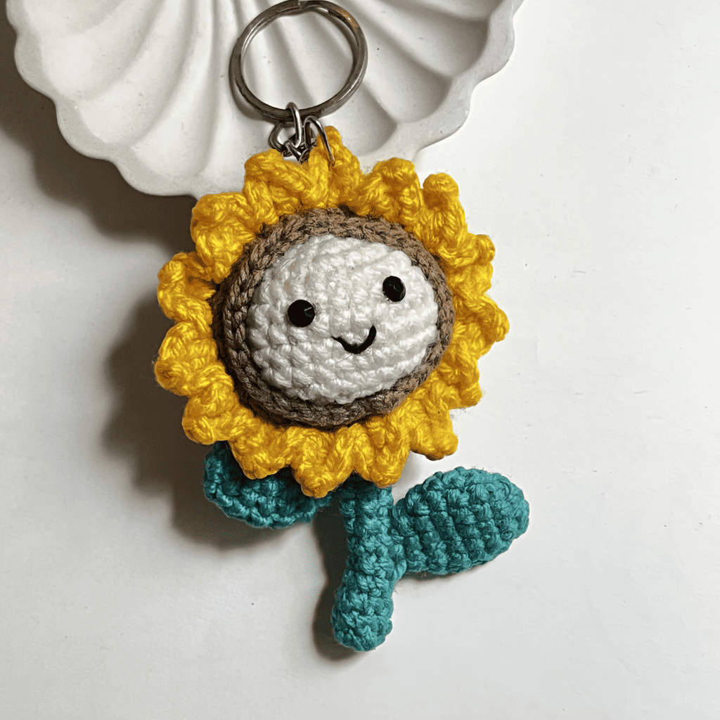 Happy Sun Flower Charm