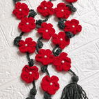 Red Daisy Crochet Paranda