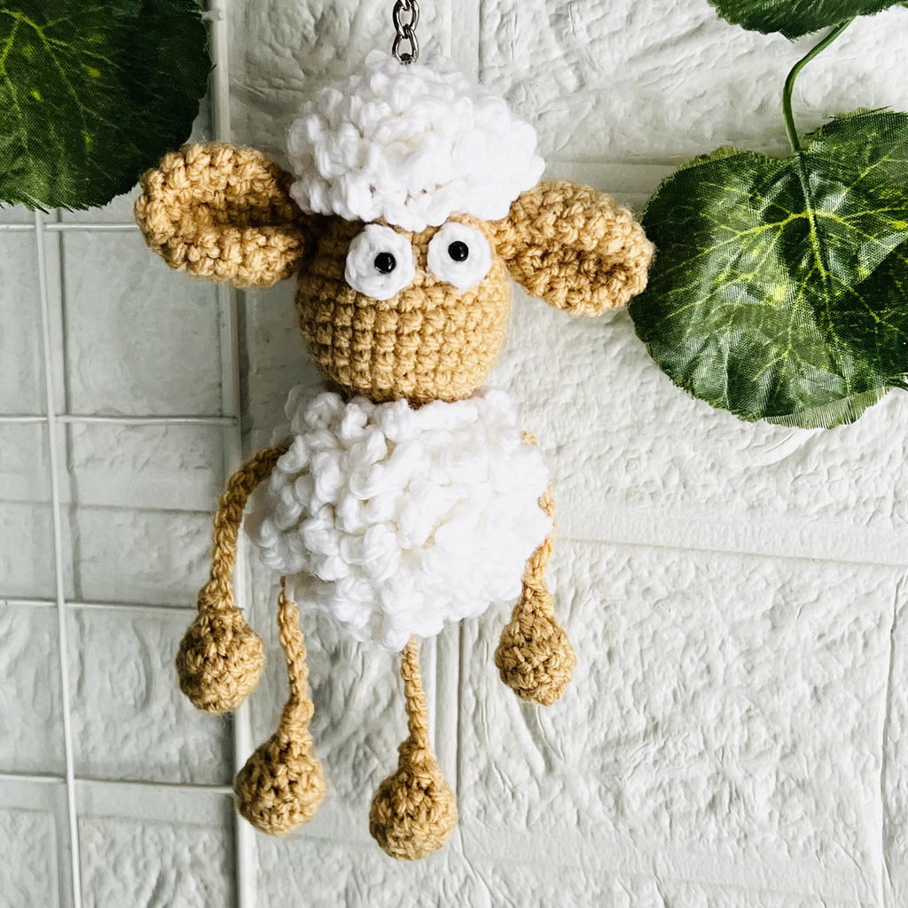 Sheep Keychain