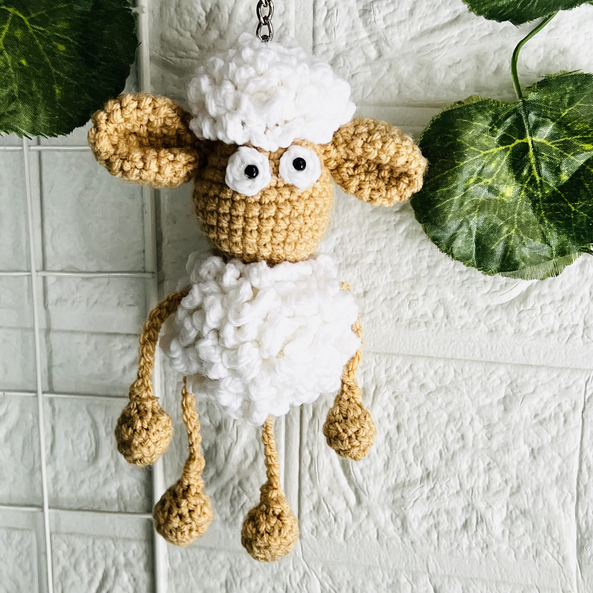 Sheep Keychain