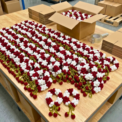 Bahar Gajra Set 150 Pcs Delivered.