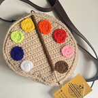 Artist's Palette Cross Body Purse