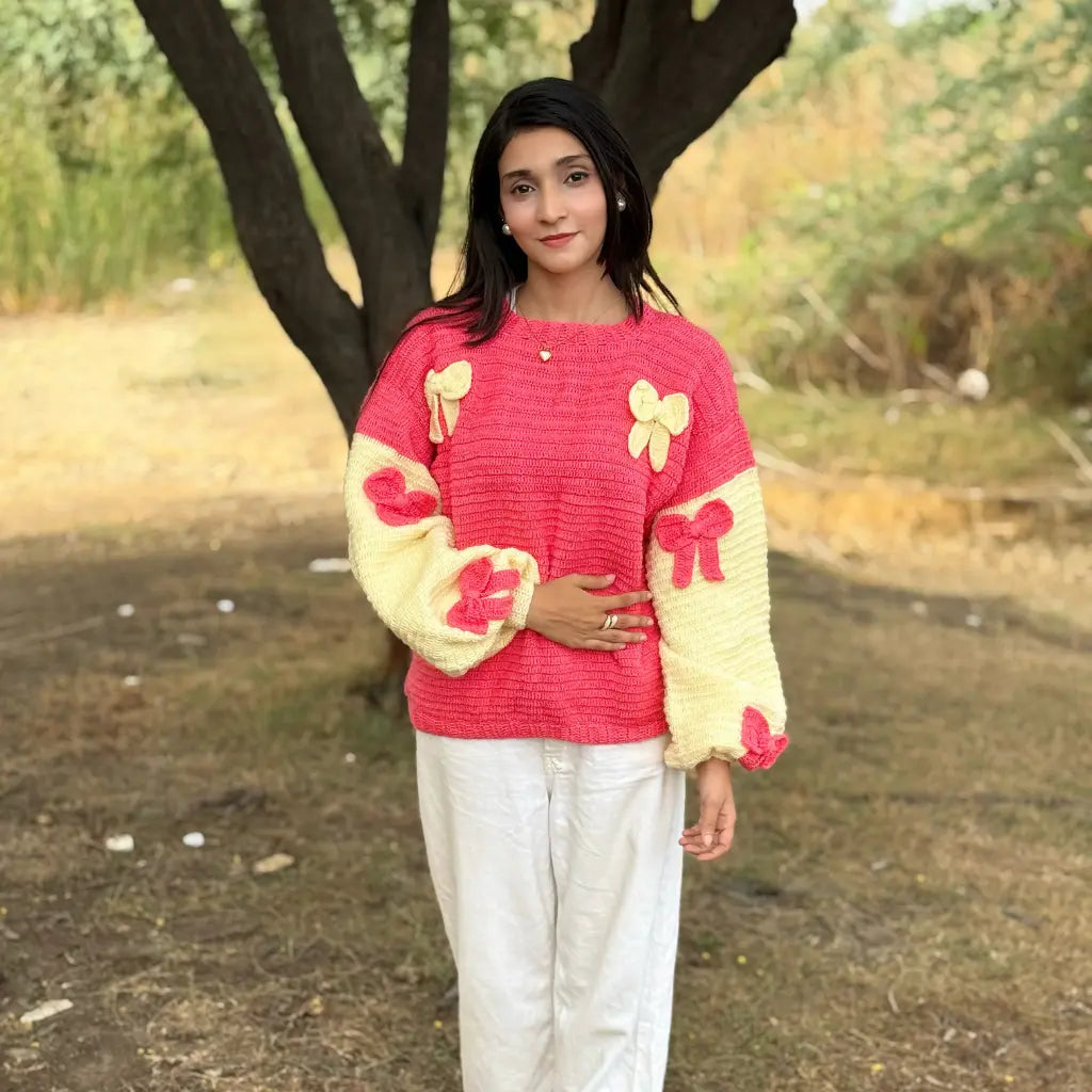 The Belle Knot Sweater