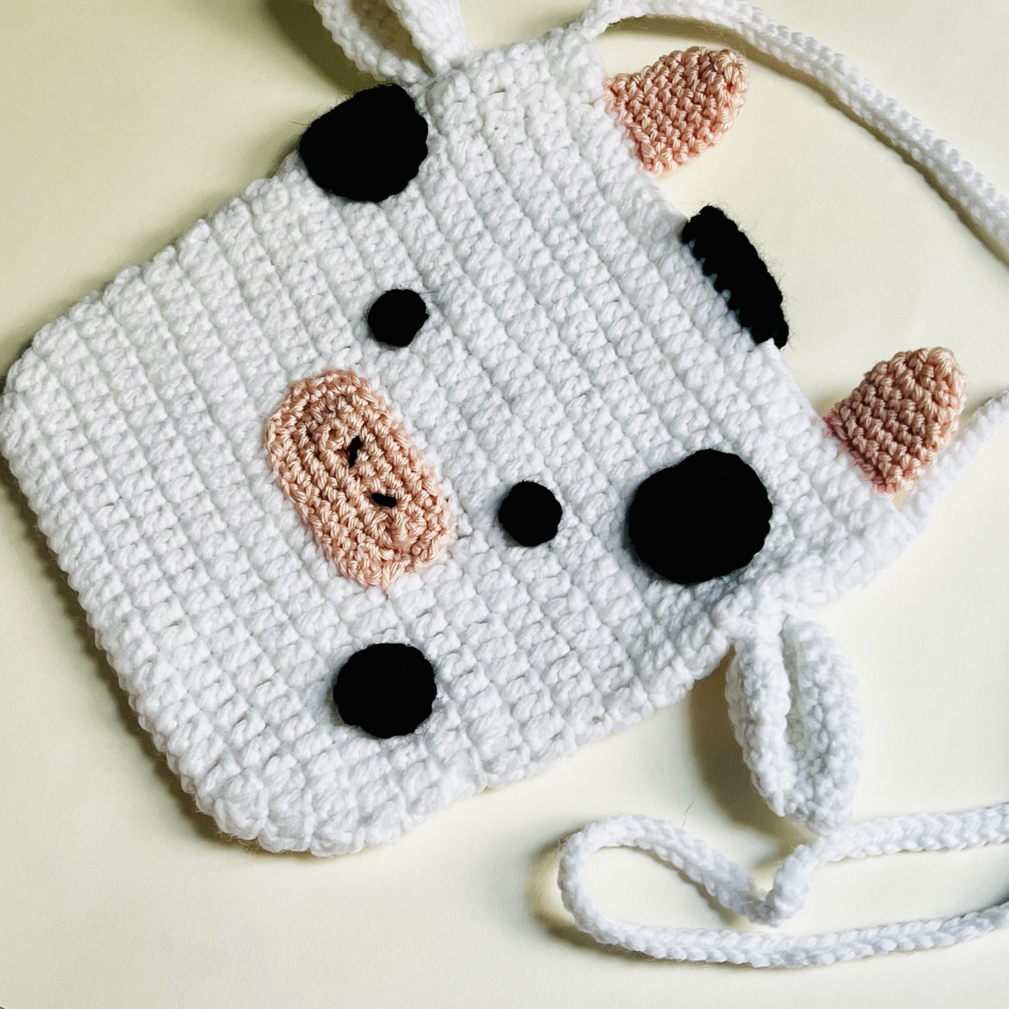 Cow Print Cross Body Purse