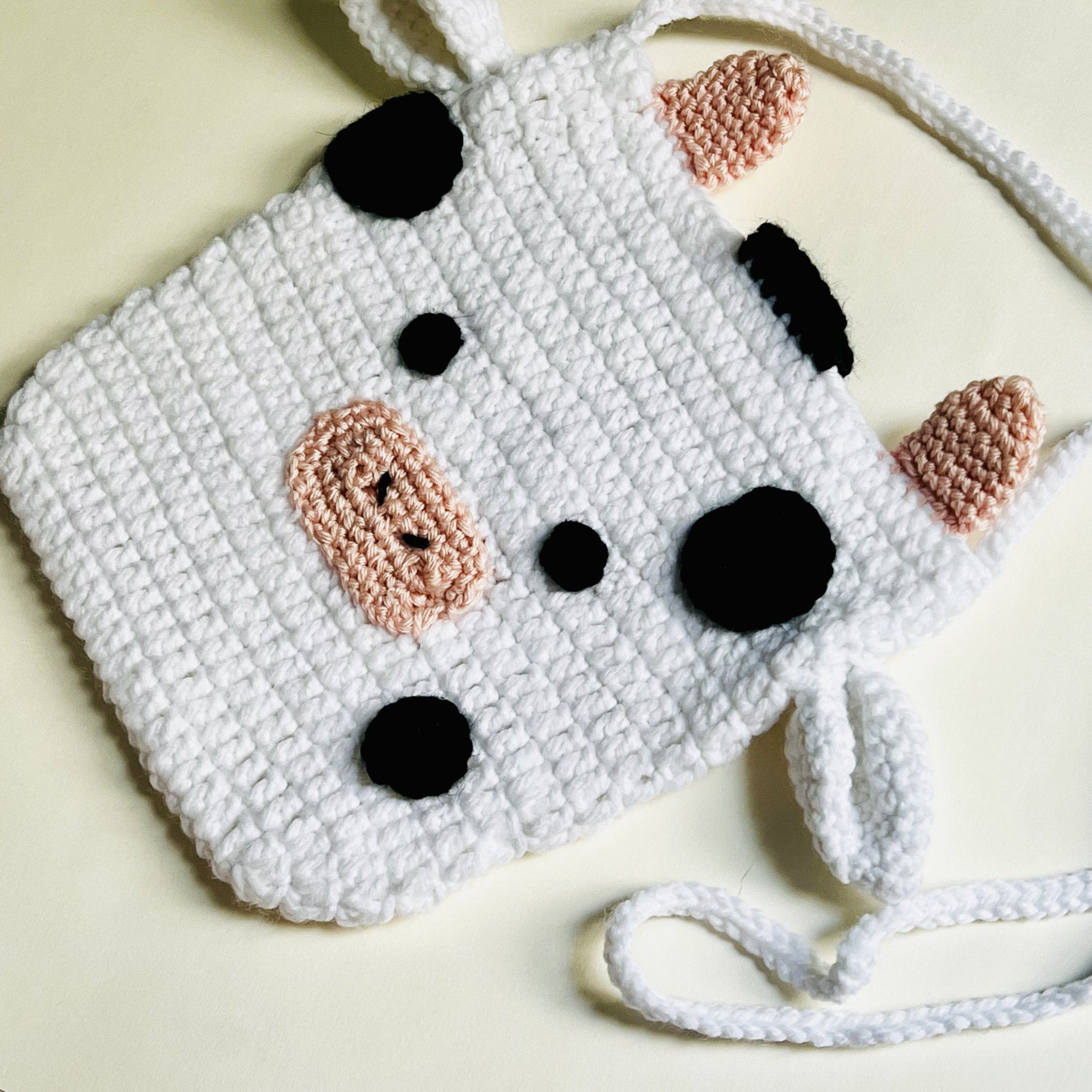 Cow Print Cross Body Purse