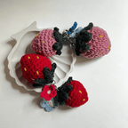 Strawberry Bag Charm