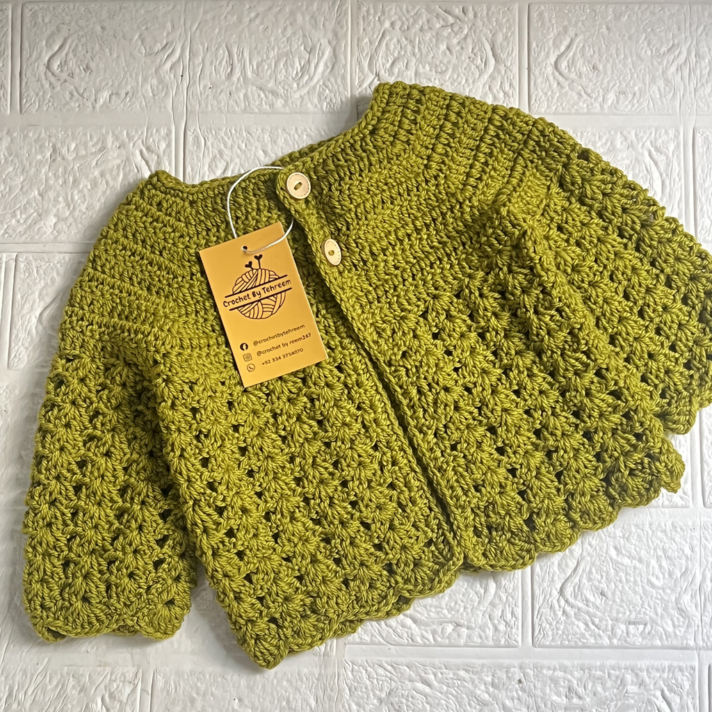 The signature Shell Stitch Cardigan