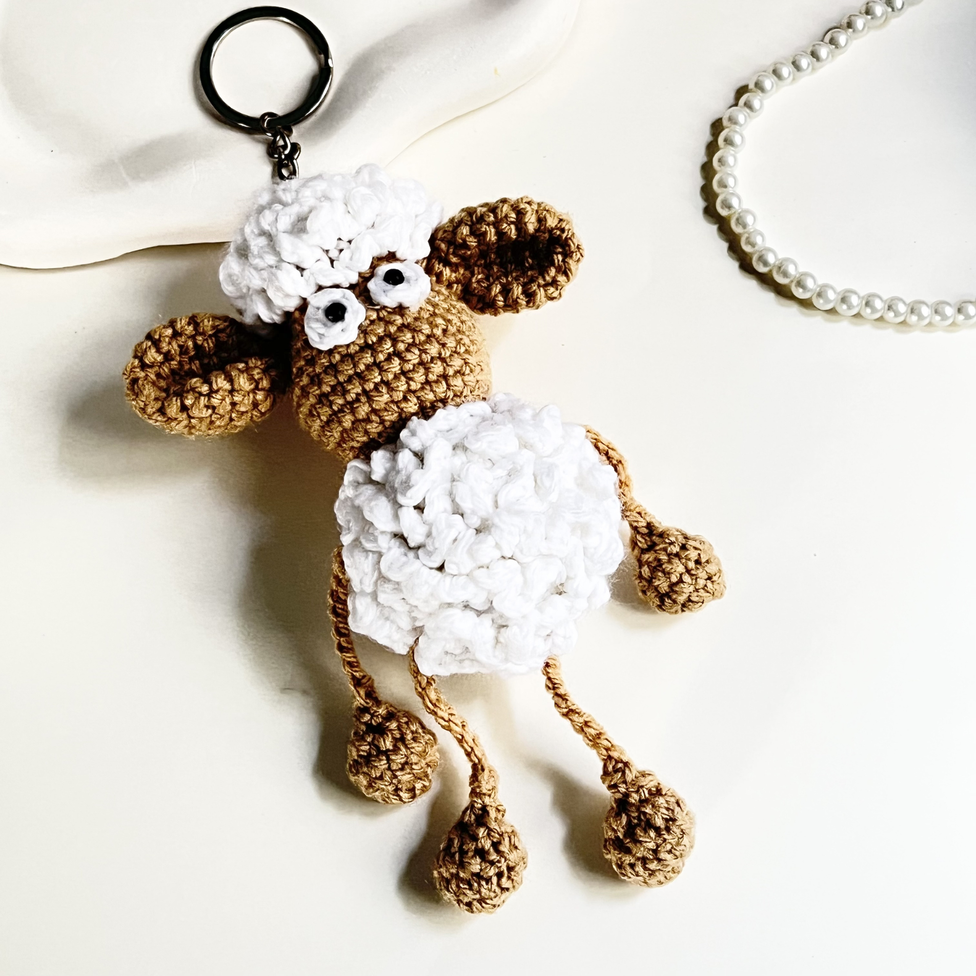 Sheep Keychain
