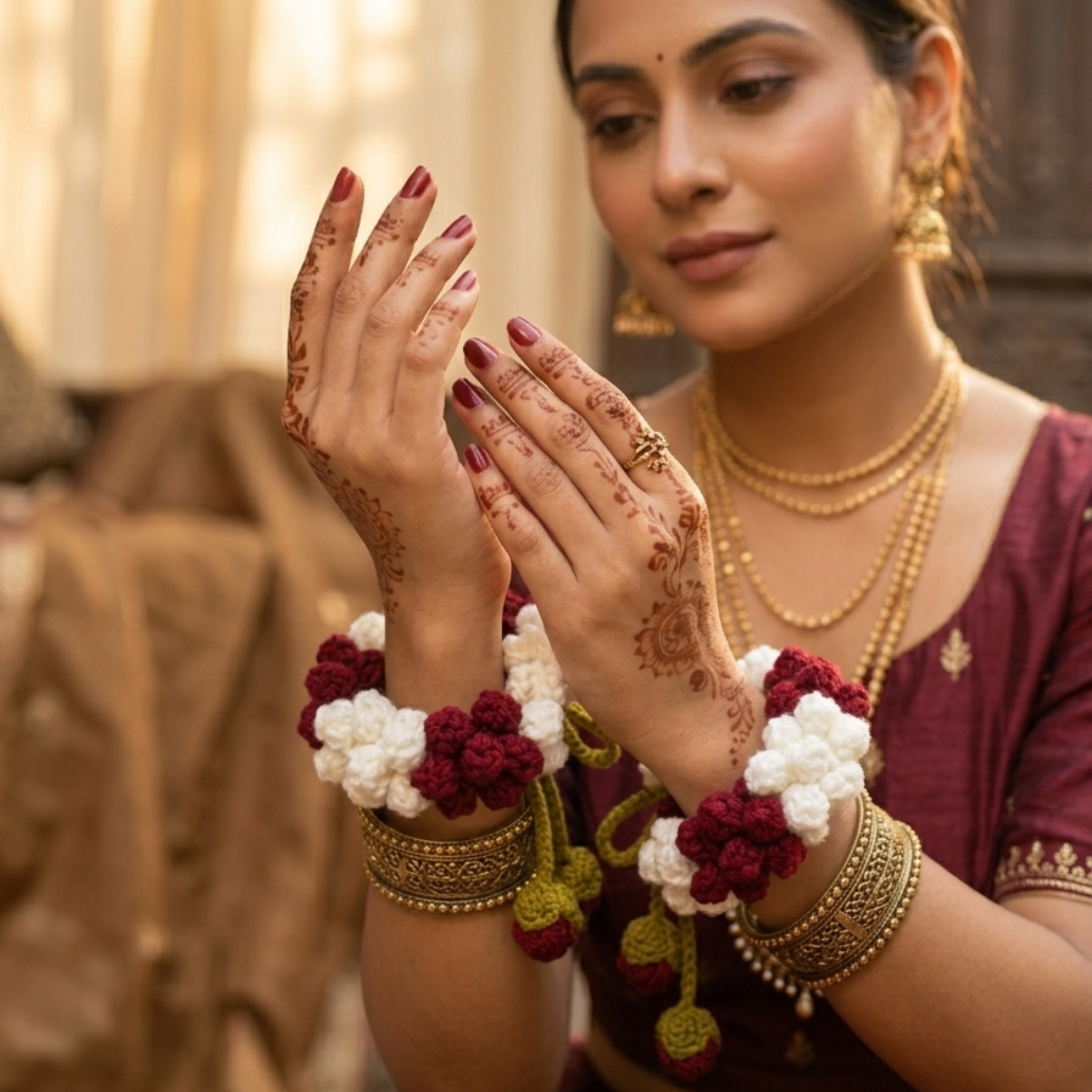 Bahar Gajra Set
