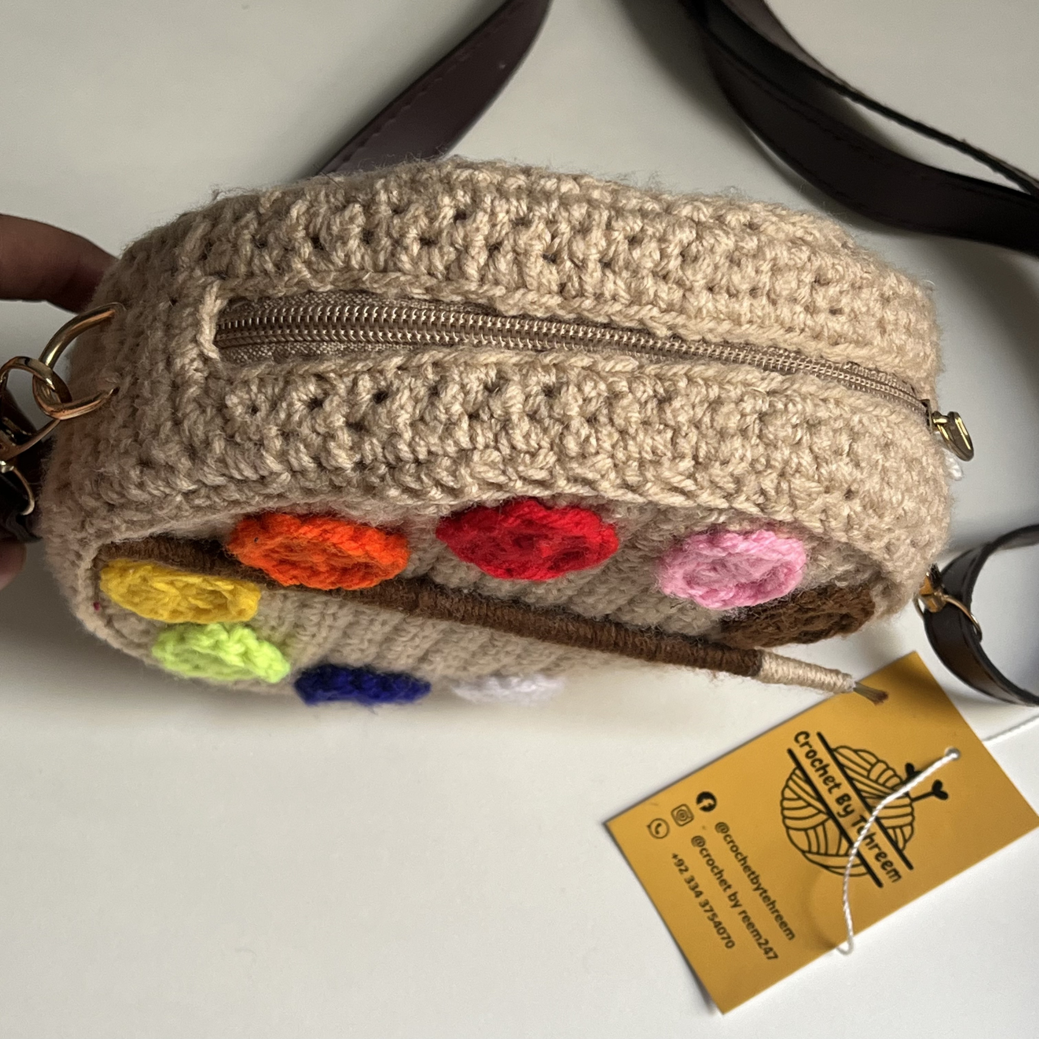 Artist's Palette Cross Body Purse