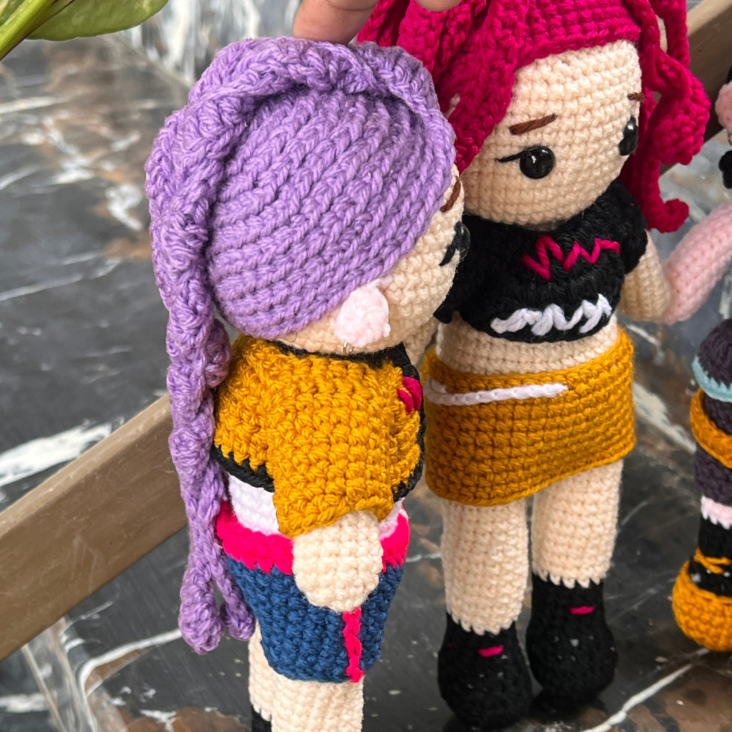 Kpop Demon Hunters Dolls (Set of 3)