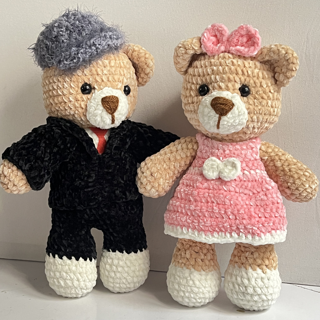 Velvet Gala Bear Couple