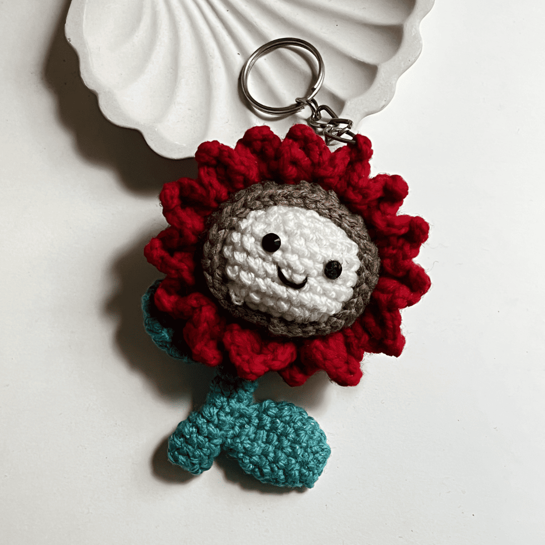 Happy Sun Flower Charm