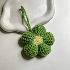 Tunisian Daisy Bag Charms