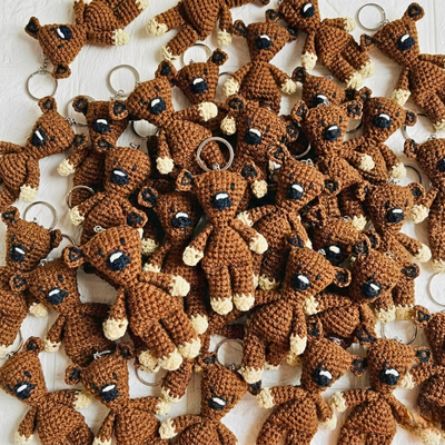 Mr. Bean Keychains 40 Pcs Delivered.