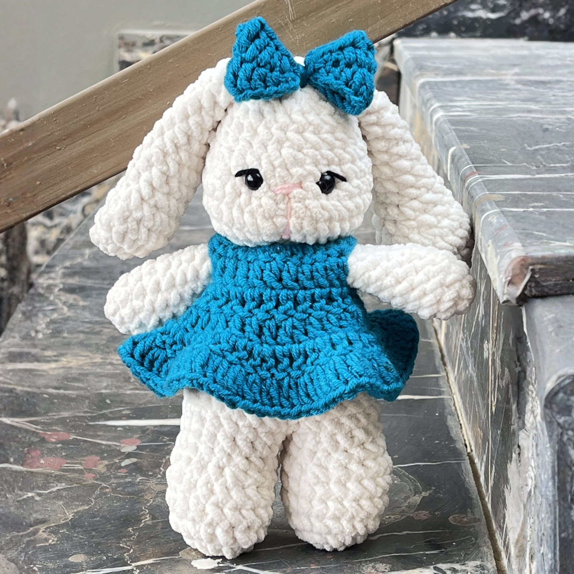 THE Azure Garden Bunny Couple