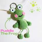 Puddle The Frog Keychain