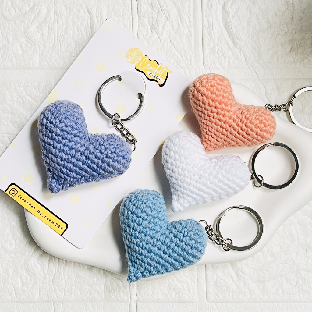 Heart Keychains