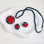 The Noir Rose Crystel Set