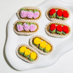 Meadow Harvest Crochet Clips
