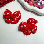SweetHeart Crochet Bows