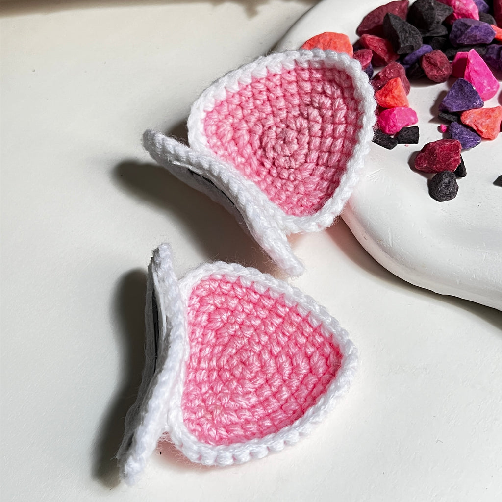 Purr-fect Pastel Cat Ear Clips