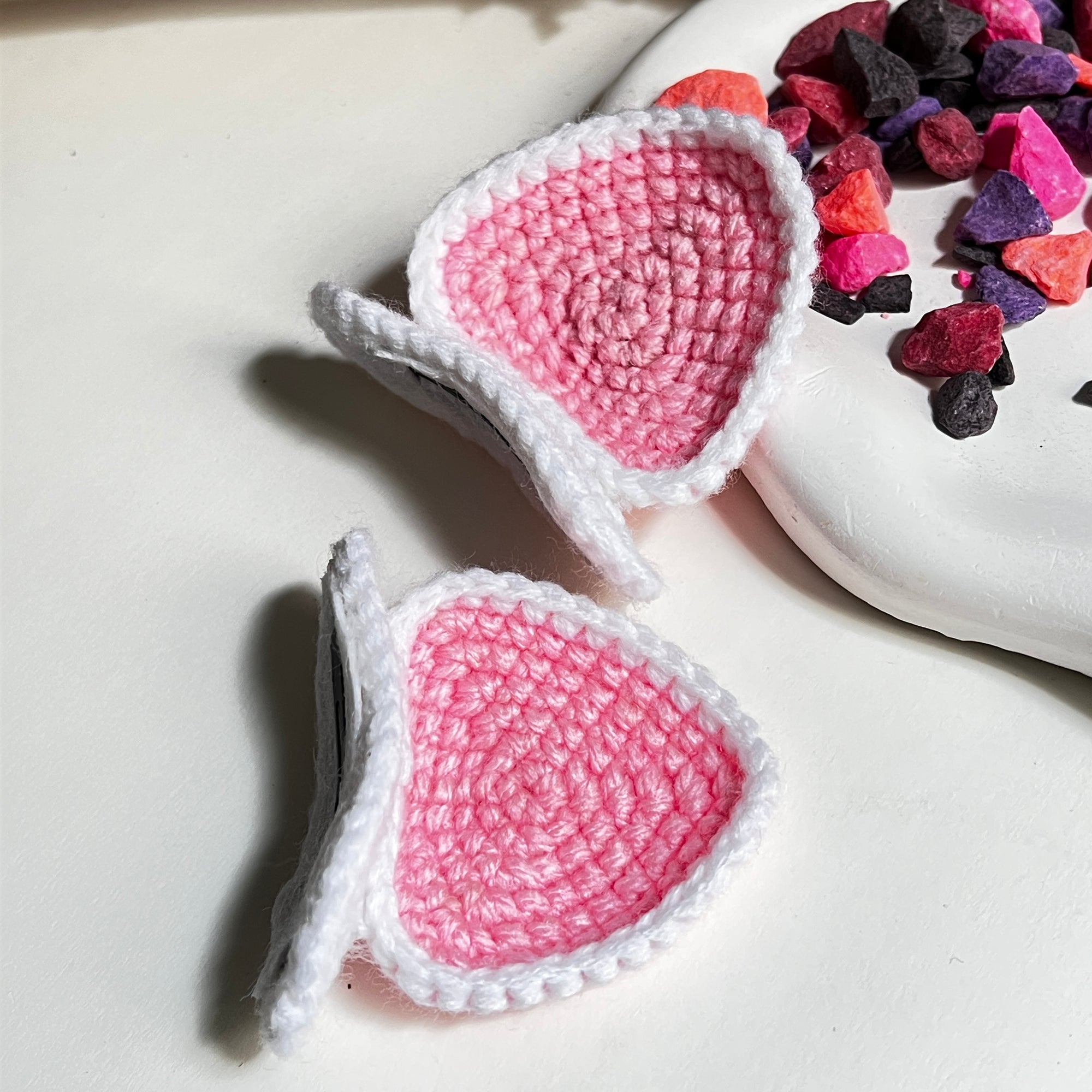 Purr-fect Pastel Cat Ear Clips