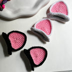 Purr-fect Pastel Cat Ear Clips